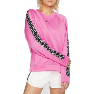Nike W W NSW CREW LOGO TAPE Melegítő felsők - Rózsaszín - L