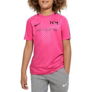 Nike Y DRY TOP KYLIAN MBAPPE Rövid ujjú póló - Rózsaszín - XS