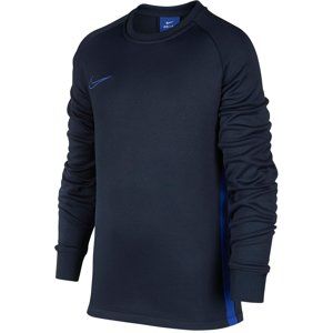 Nike Y NK THRMA ACDMY CREW TOP Hosszú ujjú póló - Kék - M