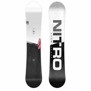 NITRO PRIME RAW WIDE Univerzális snowboard kezdőknek és középhaladóknak, fekete, méret 163
