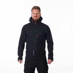 Northfinder BRENSSON Férfi softshell kabát, fekete, méret XL