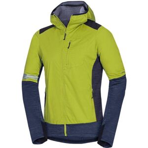 Northfinder ADELBERT Férfi hibrid kabát, fényvisszaverő neon, méret XL