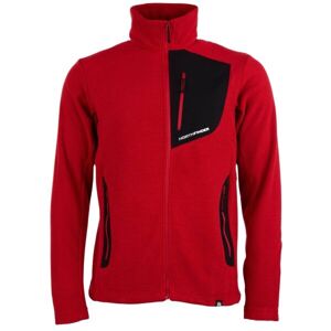 Northfinder BELLAMY Férfi pulóver, piros, méret XL