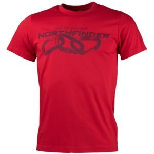 Northfinder BELO piros XL - Férfi outdoor póló