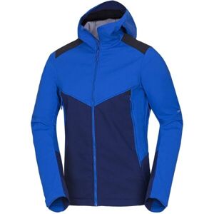 Northfinder DYLAN Férfi softshell kabát, kék, méret XXL