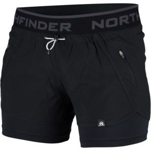 Northfinder HELEN fekete XL - Női rövidnadrág