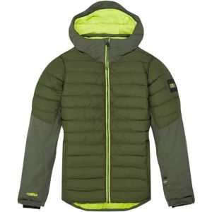 O'Neill PB IGNEOUS JACKET zöld 164 - Fiú sí/snowboard kabát