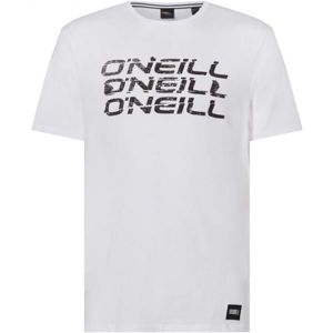 O'Neill LM TRIPLE ONEILL T-SHIRT fehér XXL - Férfi póló