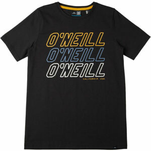 O'Neill ALL YEAR SS T-SHIRT Fiú póló, fekete, veľkosť 140