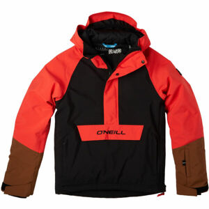O'Neill ANORAK JACKET Fiú sí/snowboard kabát, fekete, méret 176