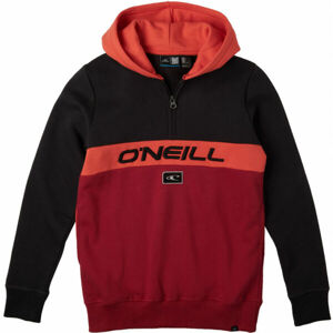 O'Neill BLOCKED ANORAK HOODY Fiú pulóver, piros, méret 164