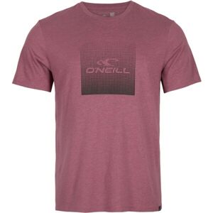 O'Neill GRADIENT CUBE T-SHIRT Férfi póló, bordó, veľkosť M