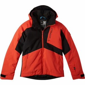 O'Neill HAMMER JR JACKET Gyerek sí/snowboard kabát, piros, veľkosť 152