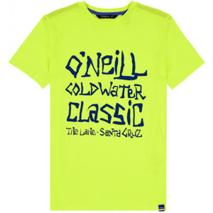 O'Neill LB COLD WATER CLASSIC T-SHIRT sárga 140 - Fiús póló