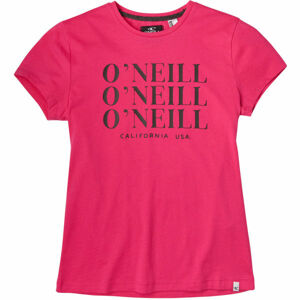 O'Neill LG ALL YEAR SS T-SHIRT rózsaszín 128 - Lány póló
