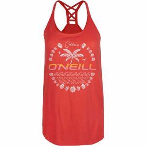 O'Neill LW BEACH ANGEL TANK TOP Női top, piros, veľkosť M