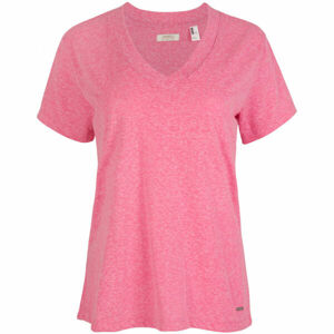 O'Neill LW ESSENTIALS V-NECK T-SHIRT Női póló, rózsaszín, méret S