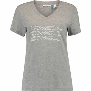 O'Neill LW TRIPLE STACK V-NECK T-SHIR szürke XL - Női póló