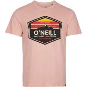 O'Neill MTN HORIZON T-SHIRT Férfi póló, rózsaszín, méret XL