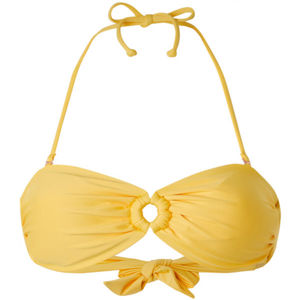 O'Neill PW BANDEAU BIKINI TOP Női bikini felső, sárga, veľkosť 40