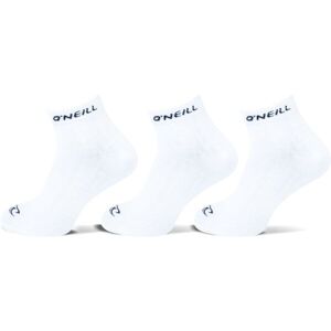 O'Neill QUARTER ONEILL 3P Uniszex zokni, fehér, méret