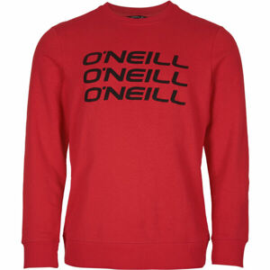 O'Neill TRIPLE STACK CREW SWEATSHIRT Férfi pulóver, piros, méret S