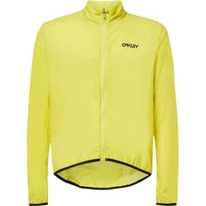 Oakley ELEMENTS Kerékpáros kabát, sárga, méret S