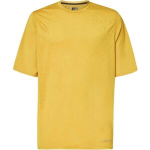 Oakley REDUCT BERM SS Kerékpáros póló, sárga, méret XXL