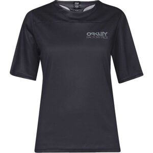 Oakley FACTORY PILOT LITE SS W Női kerékpáros póló, fekete, méret L