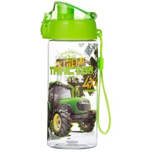 Oxybag TRAKTOR 500 ML Fiú műanyag ivópalack, zöld, méret