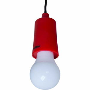 Profilite BULB Felakasztható kemping lámpa, piros, veľkosť os