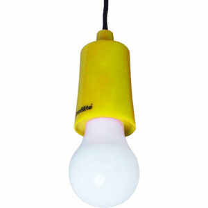 Profilite BULB Felakasztható kemping lámpa, sárga, veľkosť os