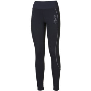 Progress TRIGGA Női legging futáshoz, fekete, méret XS