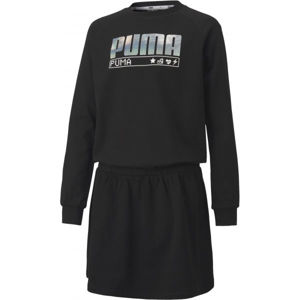 Puma ALPHA DRESS G Sportos ruha, fekete, veľkosť 140