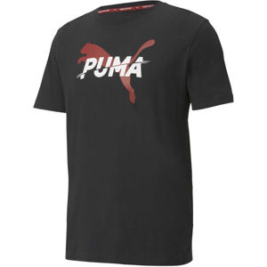 Puma MODERN SPORTS LOGO TEE Férfi póló, fekete, méret XL