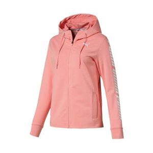 Puma MODERN SPORTS HOODED JACKET világos rózsaszín XS - Női pulóver