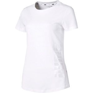 Puma SUMMER GRAPHIC TEE fehér XL - Női póló