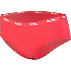 Puma RADICAL PRINT HIPSTER 2P PACKED piros S - Női alsónemű