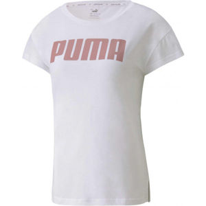 Puma ACTIVE LOGO TEE Női sportpóló, fehér, méret L