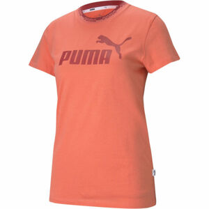 Puma AMPLIFIED GRAPHIC TEE Női póló, narancssárga, veľkosť XS