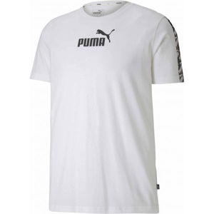 Puma APLIFIED TEE fehér XS - Férfi sportpóló