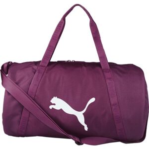 Puma AT ESS BARREL BAG Női sporttáska, bordó, veľkosť os