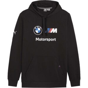 Puma BMW M MOTORSPORT ESSENTIALS  HOODIE Férfi pulóver, fekete, méret
