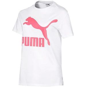 Puma Classic logo t-shirt Rövid ujjú póló - Fehér - S