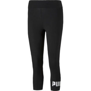 Puma ESS 3/4 LOGO LEGGINGS Női 3/4-es legging, fekete, méret XL