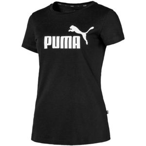 Puma ESS Logo Tee Cotton Rövid ujjú póló - Fekete - L