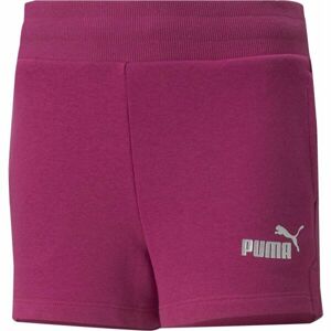 Puma ESS+SHORTS TR G Lány rövidnadrág, rózsaszín, méret 164