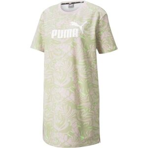 Puma FLORAL VIBES AOP DRESS Női ruha, világoszöld, méret XS