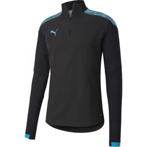 Puma ftblnxt 1/4 zip top sweatshirt kids Melegítő felsők - Fekete - 128