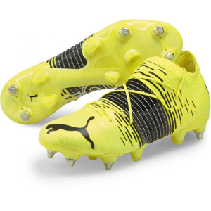 Puma FUTURE Z 1.1 MXSG Férfi kombinált stoplis futballcipő, sárga, méret 41